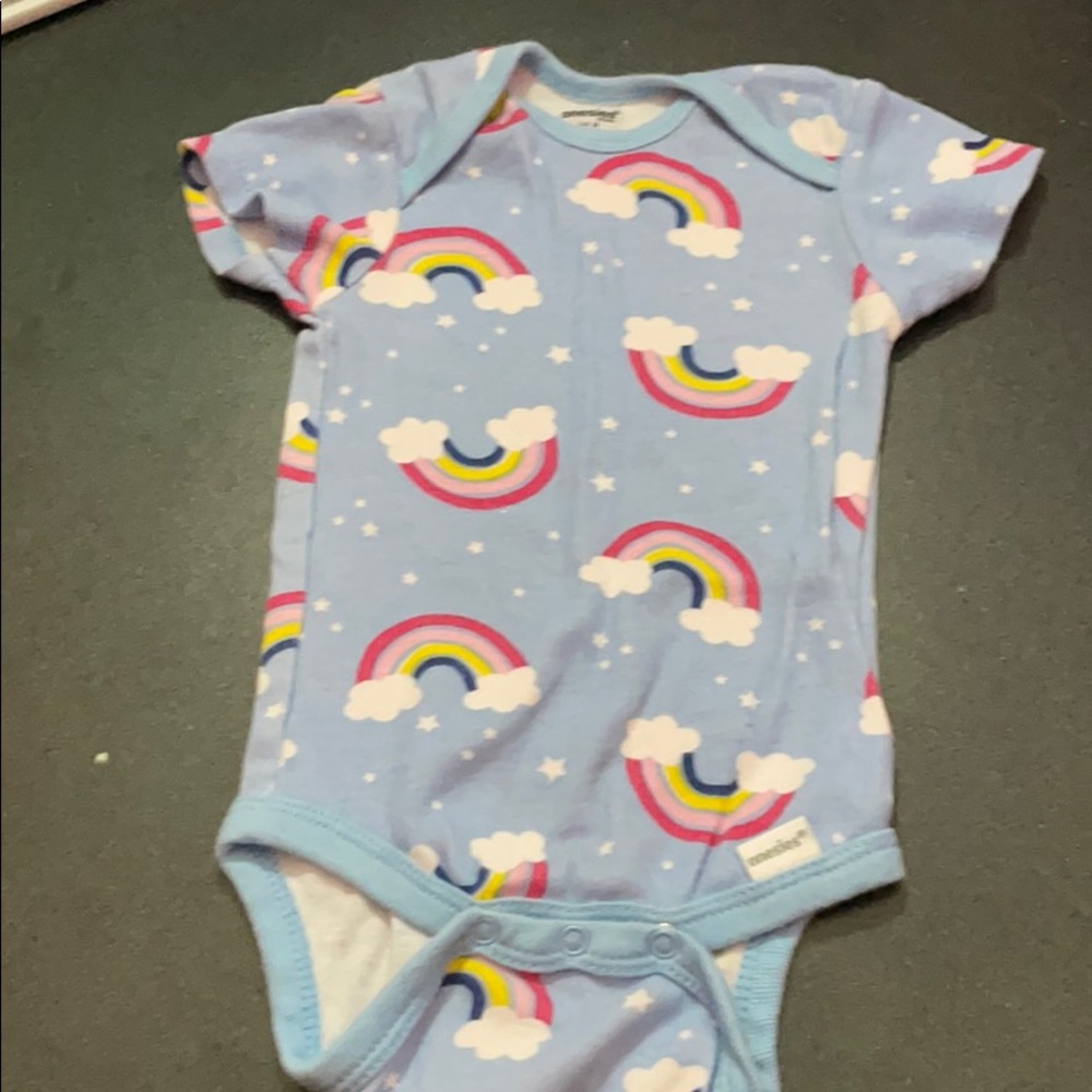 Rainbow onesie